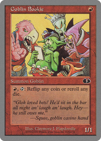 Goblin Bookie [Unglued] | Black Swamp Games
