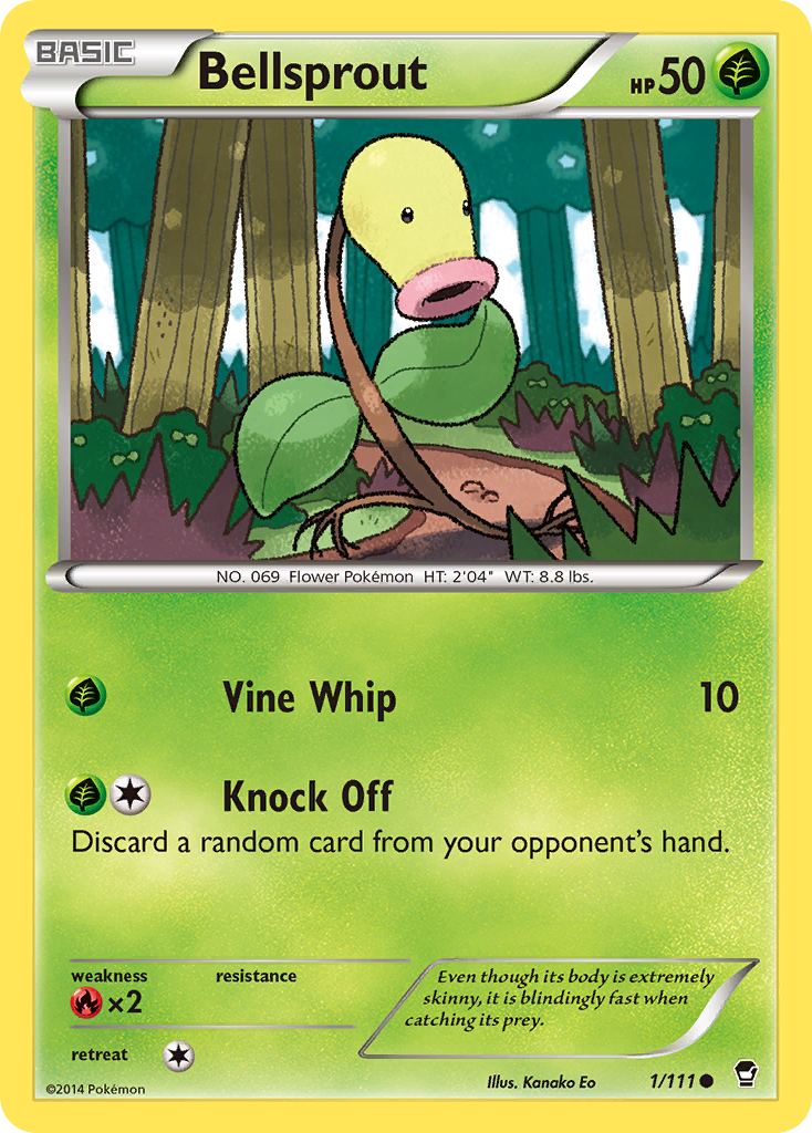 Bellsprout (1/111) [XY: Furious Fists] | Black Swamp Games