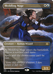 Meddling Mage (Borderless) [Double Masters] | Black Swamp Games