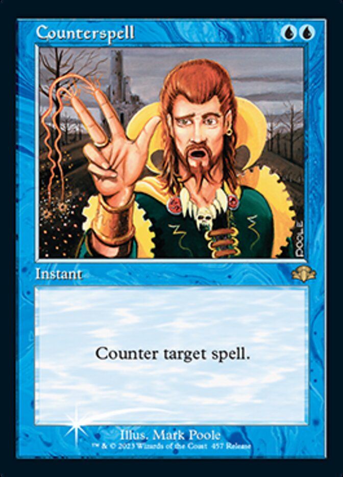 Counterspell (Retro) (Release) [Dominaria Remastered] | Black Swamp Games