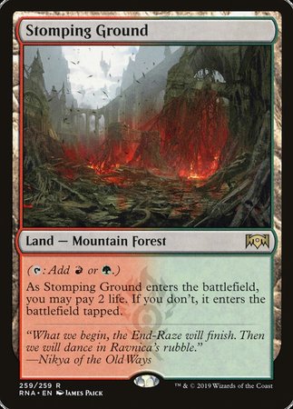 Stomping Ground [Ravnica Allegiance] | Black Swamp Games