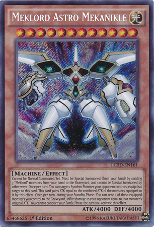 Meklord Astro Mekanikle [LC5D-EN161] Secret Rare | Black Swamp Games