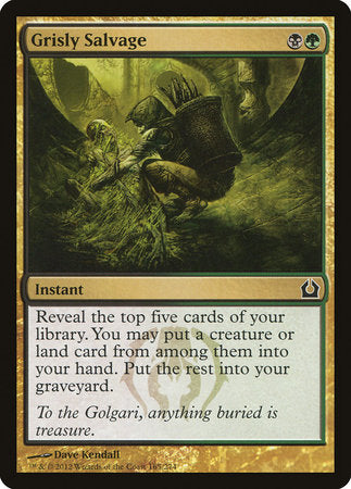 Grisly Salvage [Return to Ravnica] | Black Swamp Games