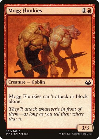 Mogg Flunkies [Modern Masters 2017] | Black Swamp Games