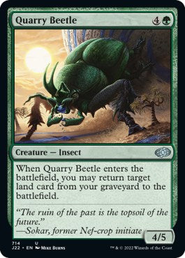 Quarry Beetle [Jumpstart 2022] | Black Swamp Games