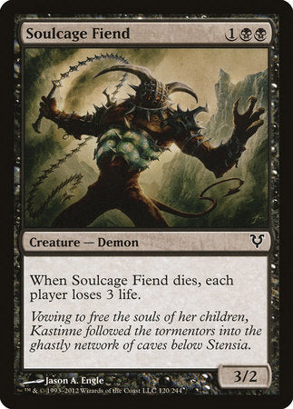 Soulcage Fiend [Avacyn Restored] | Black Swamp Games