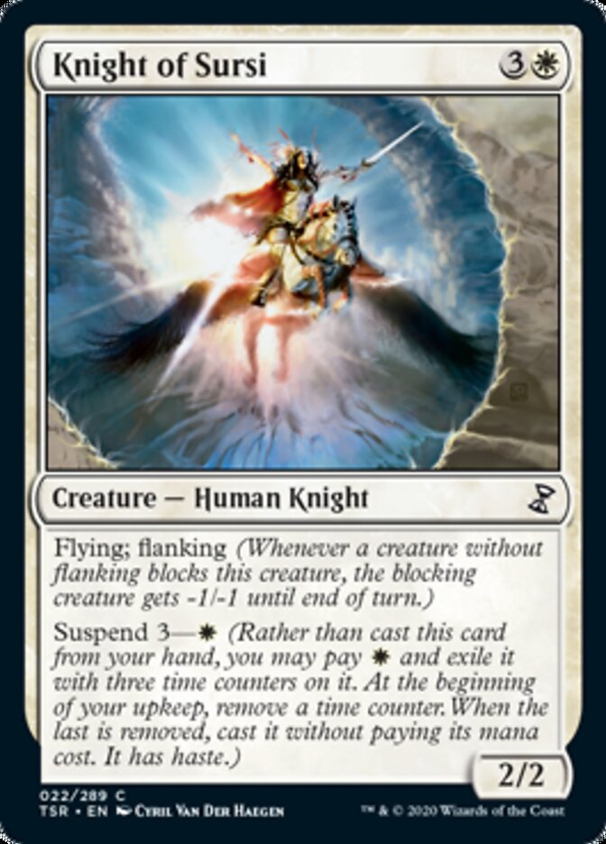 Knight of Sursi [Time Spiral Remastered] | Black Swamp Games