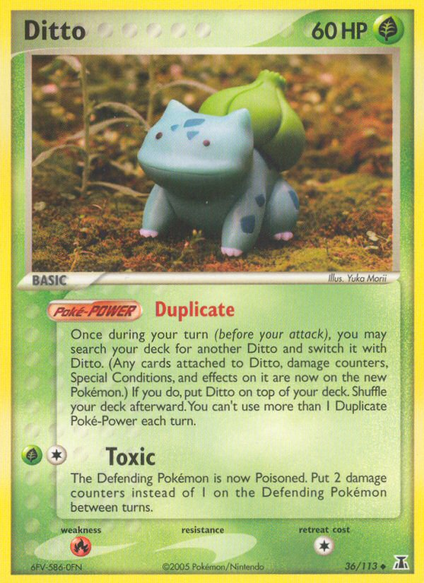 Ditto (36/113) [EX: Delta Species] | Black Swamp Games