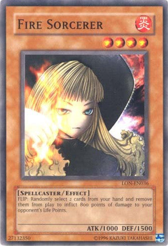 Fire Sorcerer [LON-EN036] Common | Black Swamp Games