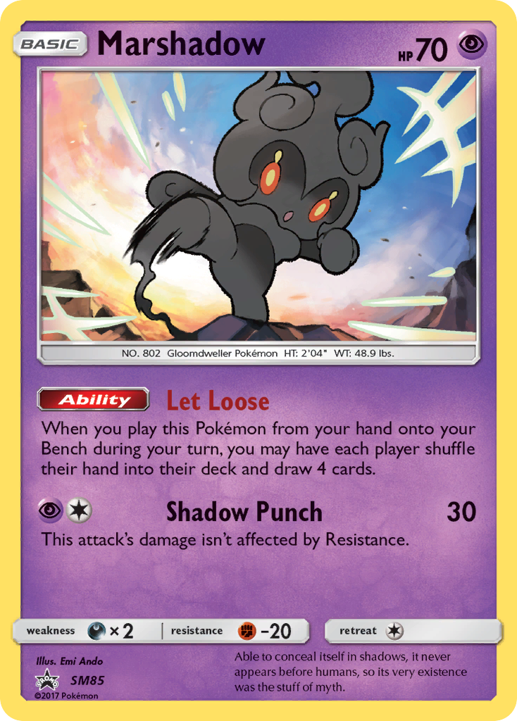 Marshadow (SM85) [Sun & Moon: Black Star Promos] | Black Swamp Games