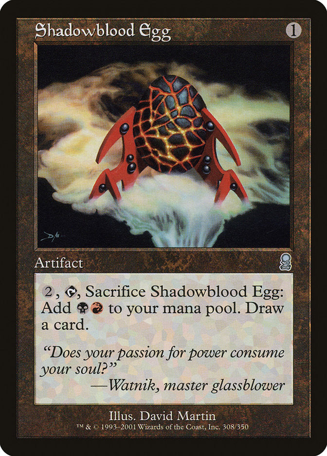 Shadowblood Egg [Odyssey] | Black Swamp Games