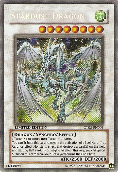 Stardust Dragon [CT05-EN001] Secret Rare | Black Swamp Games