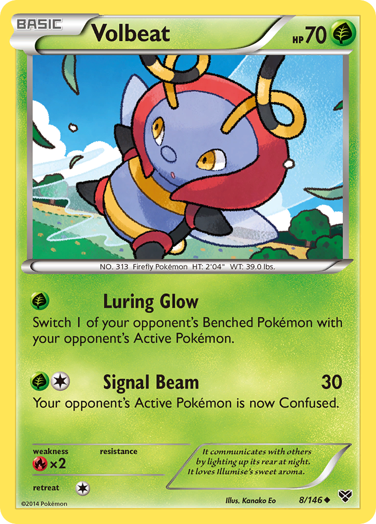 Volbeat (8/146) [XY: Base Set] | Black Swamp Games