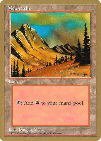 Mountain (mlp344) (Mark Le Pine) [World Championship Decks 1999]