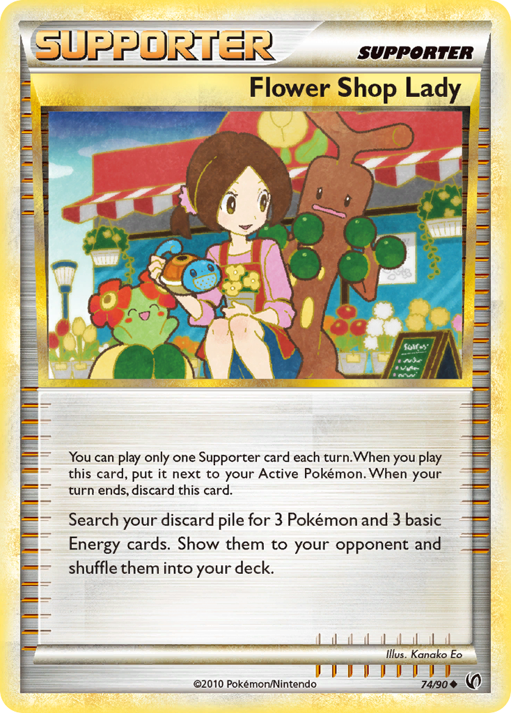 Flower Shop Lady (74/90) [HeartGold & SoulSilver: Undaunted] | Black Swamp Games