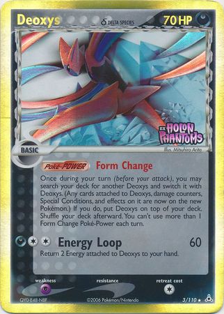 Deoxys (3/110) (Delta Species) (Stamped) [EX: Holon Phantoms] | Black Swamp Games