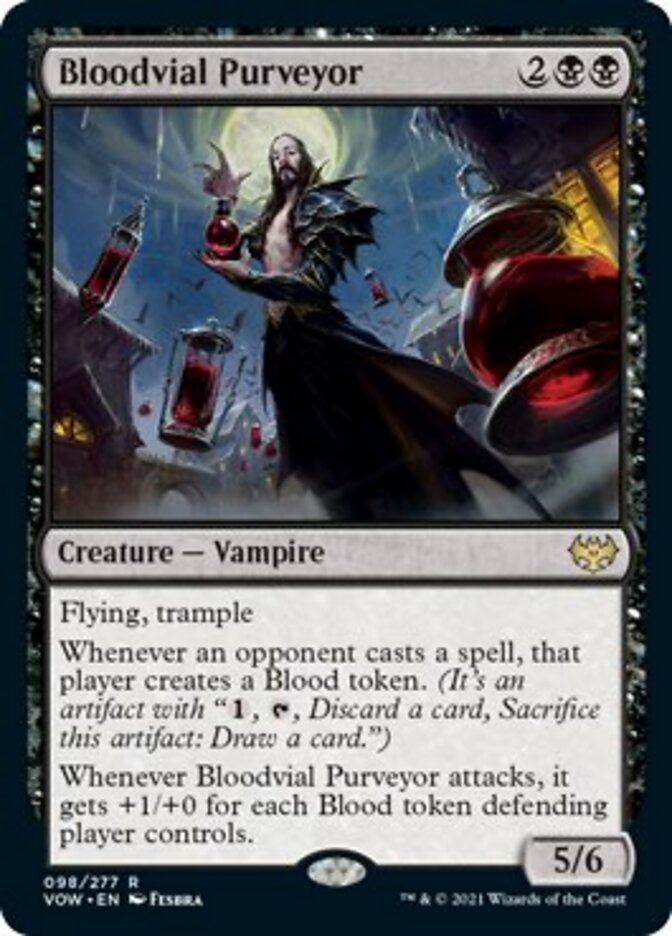 Bloodvial Purveyor [Innistrad: Crimson Vow] | Black Swamp Games