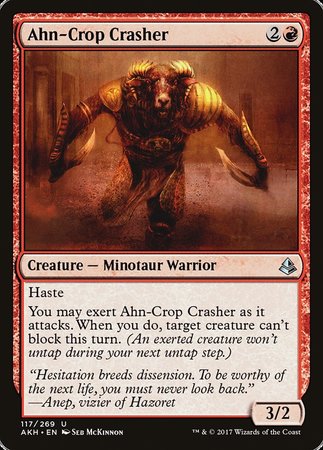 Ahn-Crop Crasher [Amonkhet] | Black Swamp Games