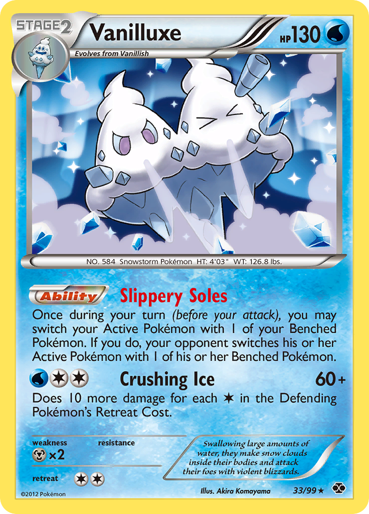 Vanilluxe (33/99) [Black & White: Next Destinies] | Black Swamp Games