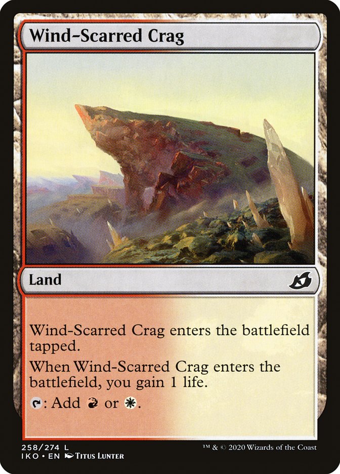 Wind-Scarred Crag [Ikoria: Lair of Behemoths] | Black Swamp Games