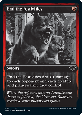 End the Festivities [Innistrad: Double Feature] | Black Swamp Games