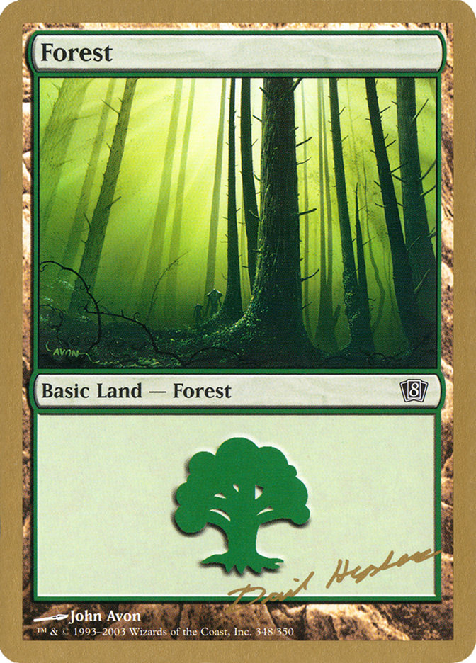 Forest (dh348) (Dave Humpherys) [World Championship Decks 2003] | Black Swamp Games