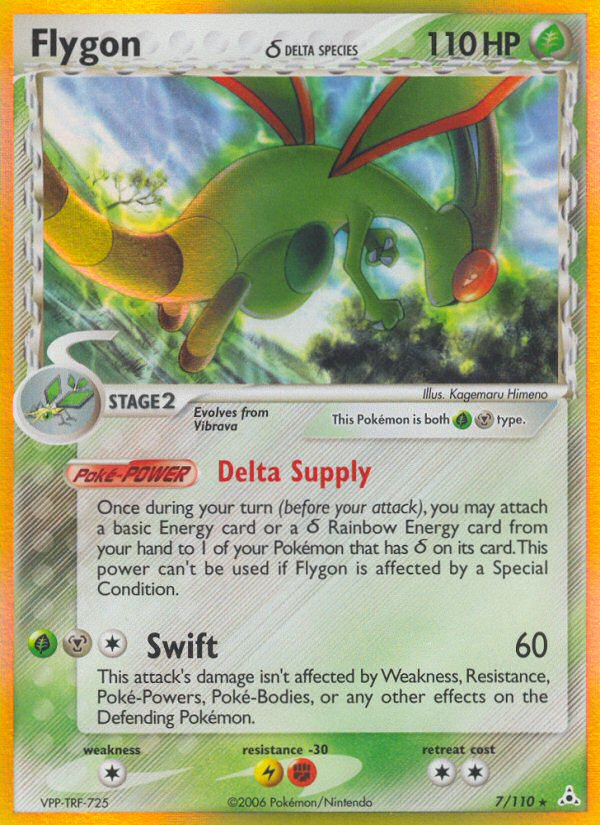 Flygon (7/110) (Delta Species) [EX: Holon Phantoms] | Black Swamp Games