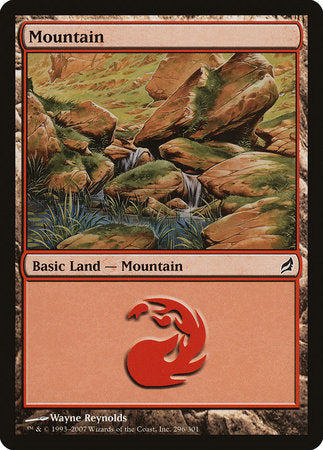 Mountain (296) [Lorwyn] | Black Swamp Games