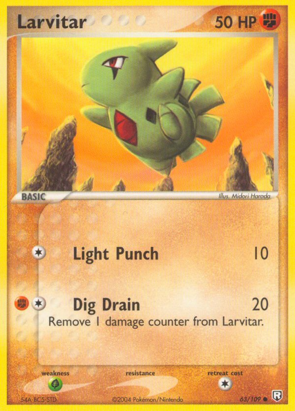 Larvitar (63/109) [EX: Team Rocket Returns] | Black Swamp Games