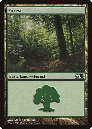 Forest (247) [Magic 2014] | Black Swamp Games