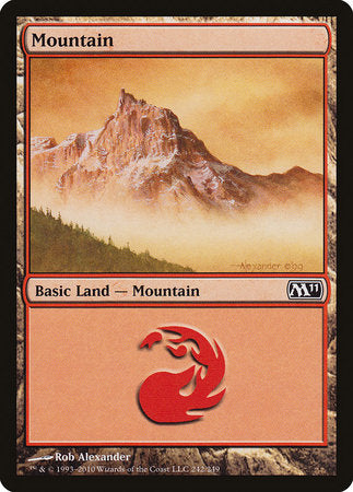 Mountain (242) [Magic 2011] | Black Swamp Games