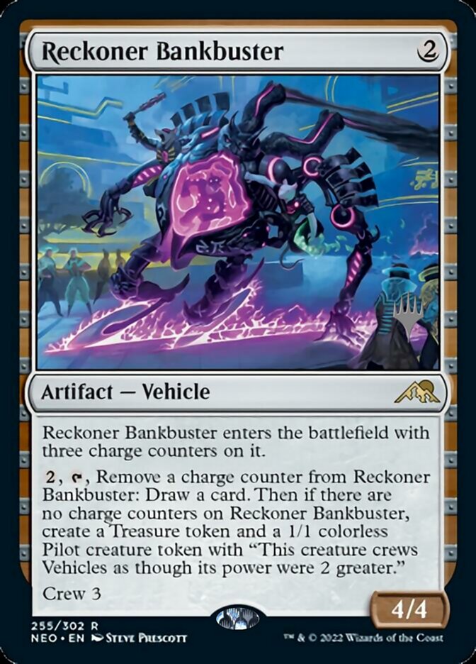 Reckoner Bankbuster (Promo Pack) [Kamigawa: Neon Dynasty Promos] | Black Swamp Games