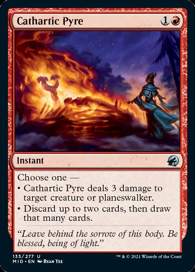 Cathartic Pyre [Innistrad: Midnight Hunt] | Black Swamp Games