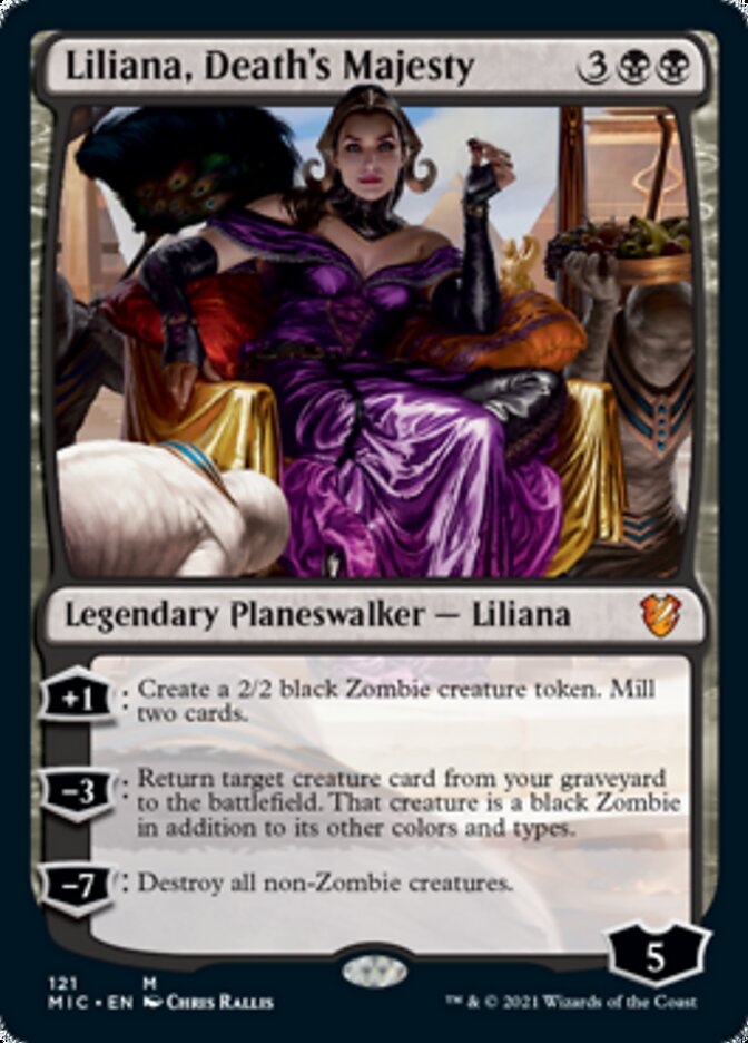 Liliana, Death's Majesty [Innistrad: Midnight Hunt Commander] | Black Swamp Games