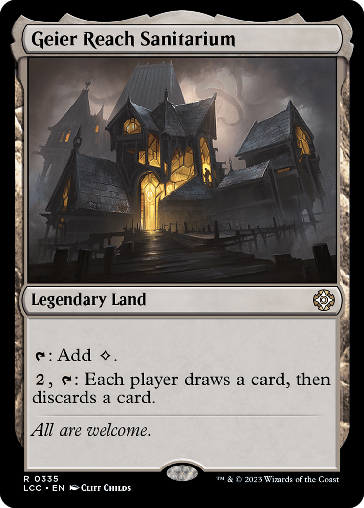 Geier Reach Sanitarium [The Lost Caverns of Ixalan Commander] | Black Swamp Games