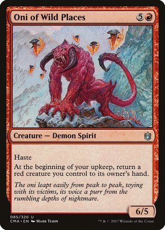 Oni of Wild Places [Commander Anthology] | Black Swamp Games