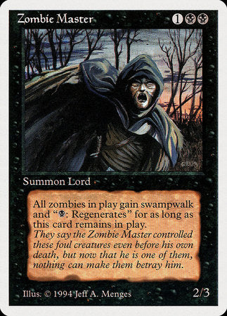 Zombie Master [Summer Magic / Edgar] | Black Swamp Games