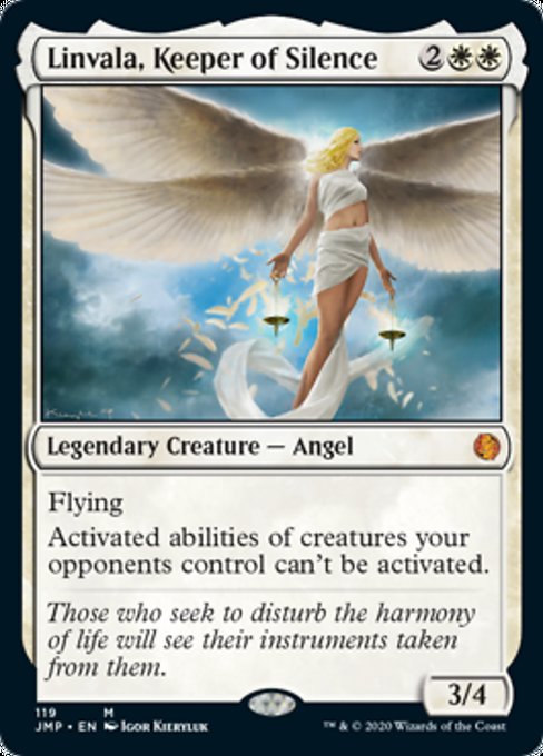 Linvala, Keeper of Silence [Jumpstart] | Black Swamp Games