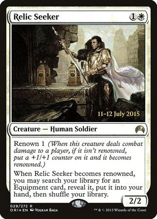 Relic Seeker [Magic Origins Promos] | Black Swamp Games