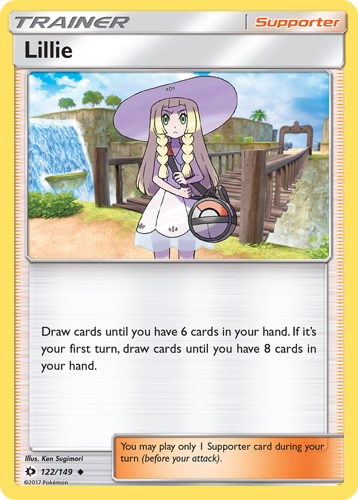 Lillie (122/149) [Sun & Moon: Base Set] | Black Swamp Games