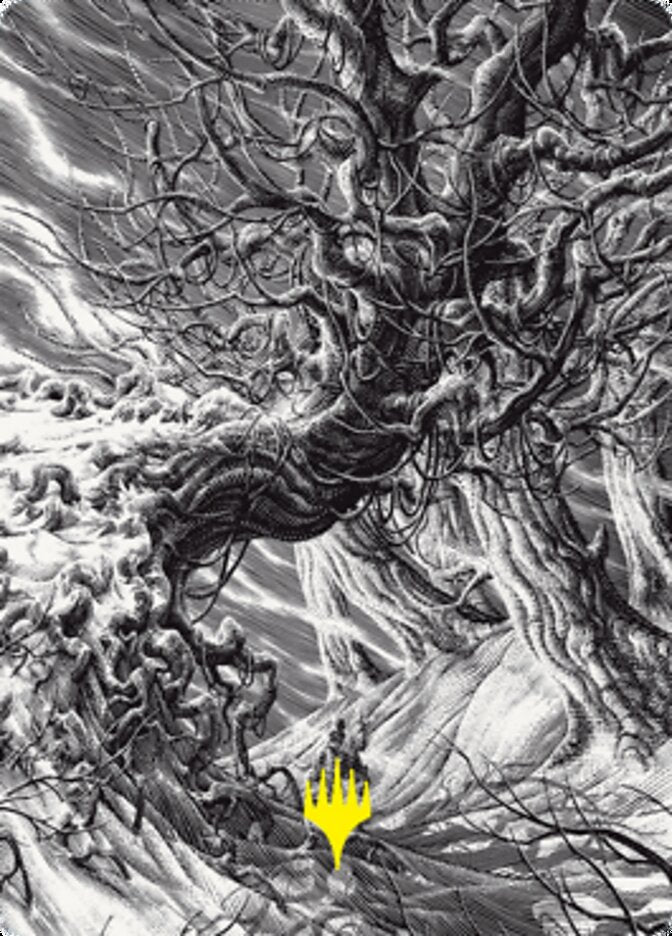 Forest Art Card [Innistrad: Crimson Vow Art Series] | Black Swamp Games