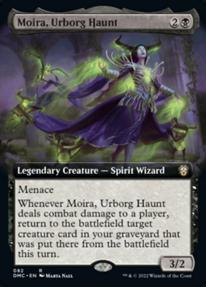 Moira, Urborg Haunt (Extended Art) [Dominaria United Commander] | Black Swamp Games