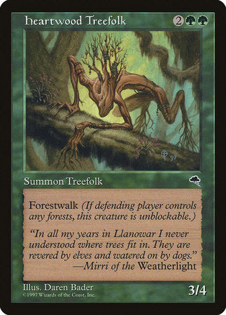 Heartwood Treefolk [Tempest] | Black Swamp Games