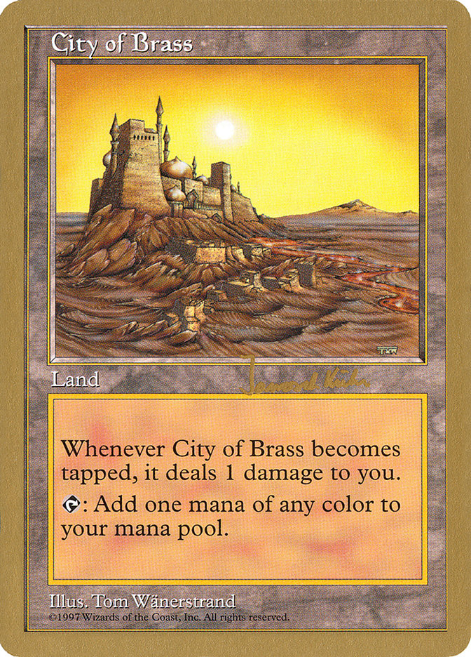 City of Brass (Janosch Kuhn) [World Championship Decks 1997] | Black Swamp Games