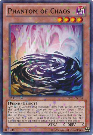 Phantom of Chaos [BP01-EN196] Starfoil Rare | Black Swamp Games
