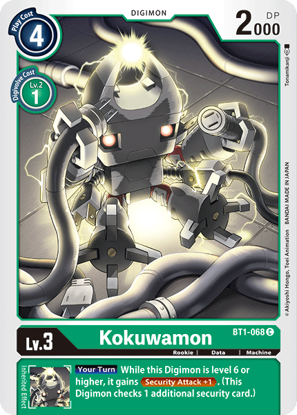 Kokuwamon [BT1-068] [Release Special Booster Ver.1.0] | Black Swamp Games