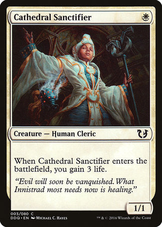 Cathedral Sanctifier [Duel Decks: Blessed vs. Cursed] | Black Swamp Games