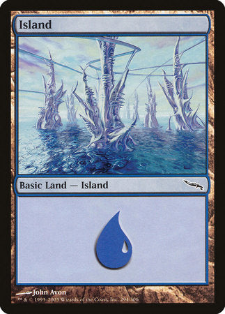 Island (294) [Mirrodin] | Black Swamp Games