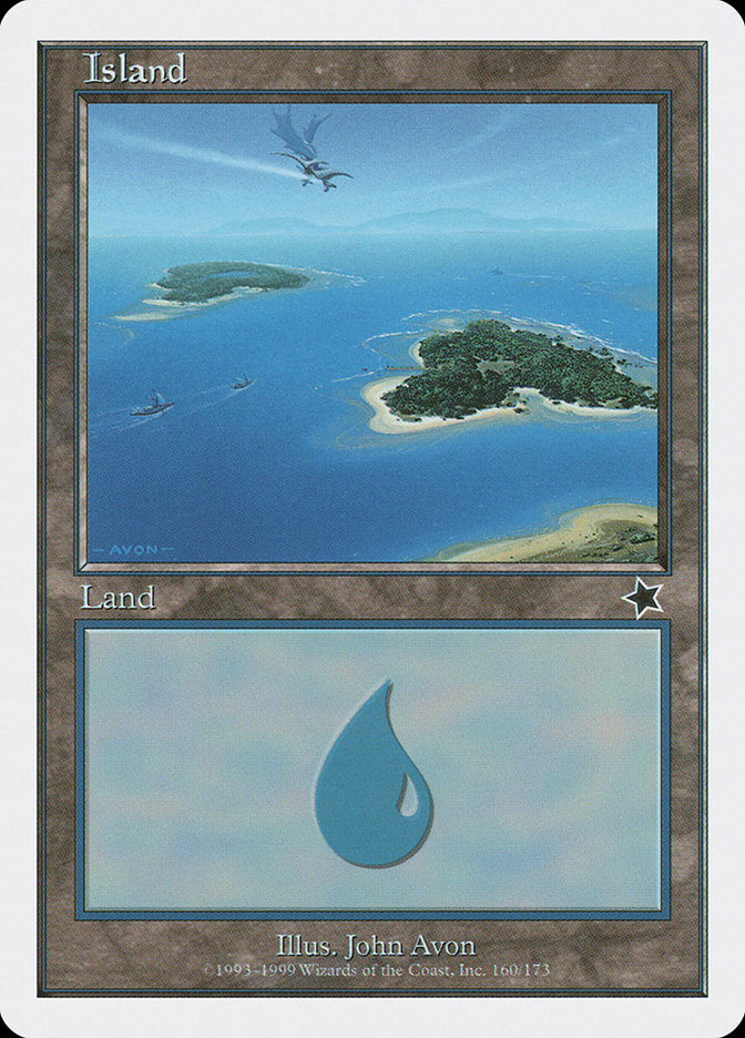 Island (160) [Starter 1999] | Black Swamp Games