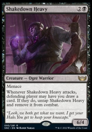 Shakedown Heavy (Promo Pack) [Streets of New Capenna Promos] | Black Swamp Games